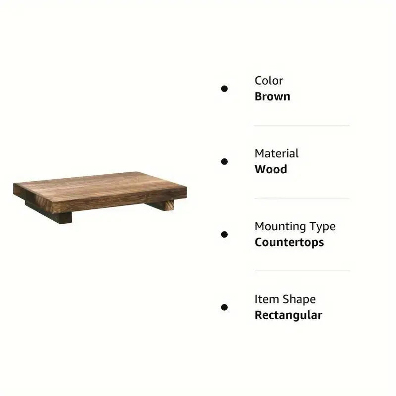 Vintage Style Decorative Log Tray