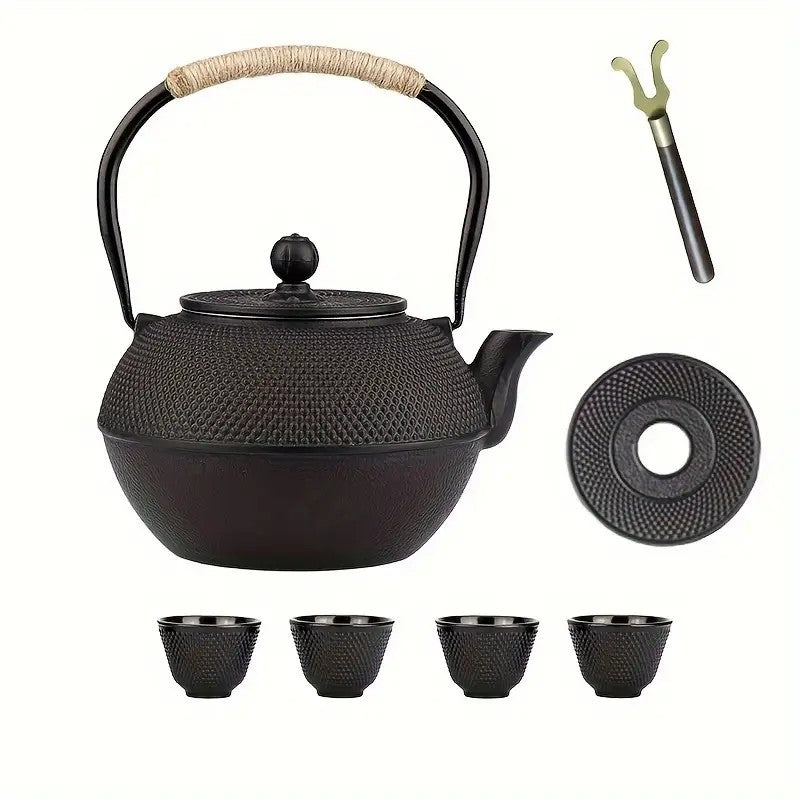 Japanese-style Cast Iron Tea Set