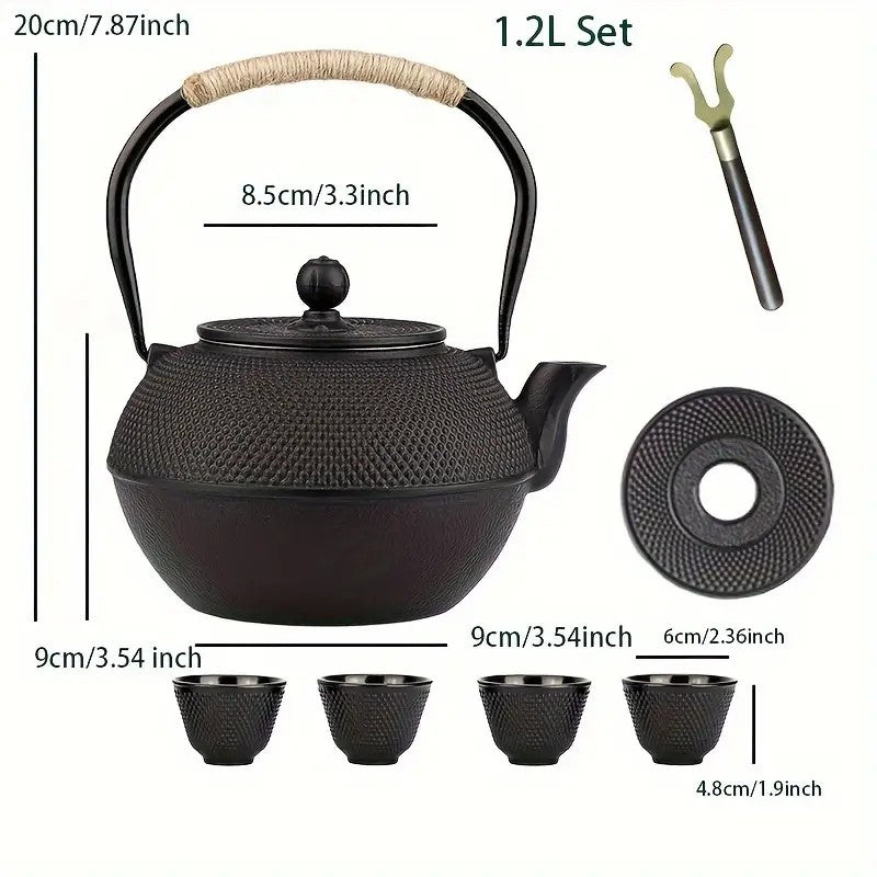 Japanese-style Cast Iron Tea Set